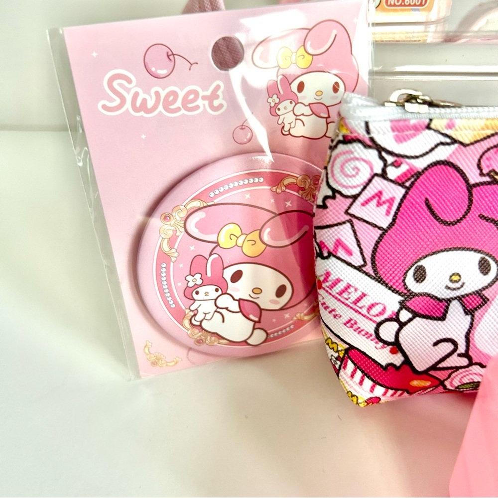 💖(MY305) My Melody Adorable 10-Piece Purse Bundle! - Picture 13 of 15